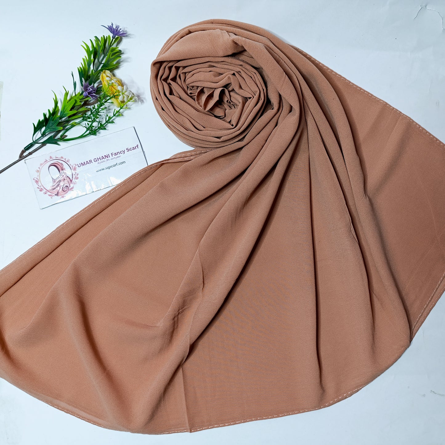 Imported Chiffon Plain Hijab Scarf