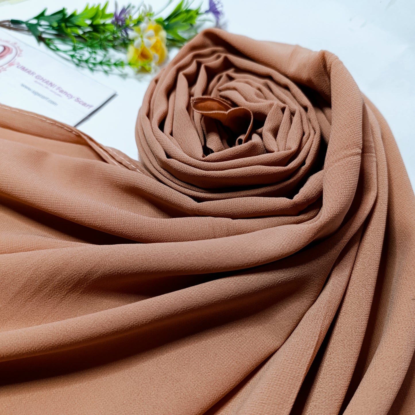 Imported Chiffon Plain Hijab Scarf