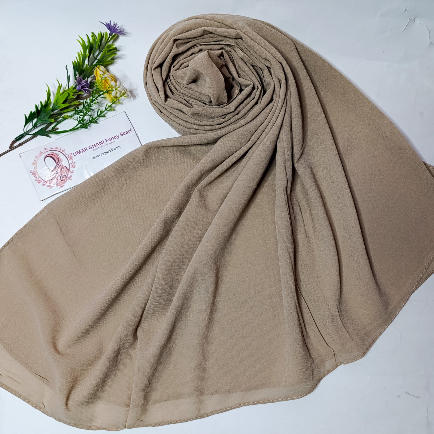 Imported Chiffon Plain Hijab Scarf