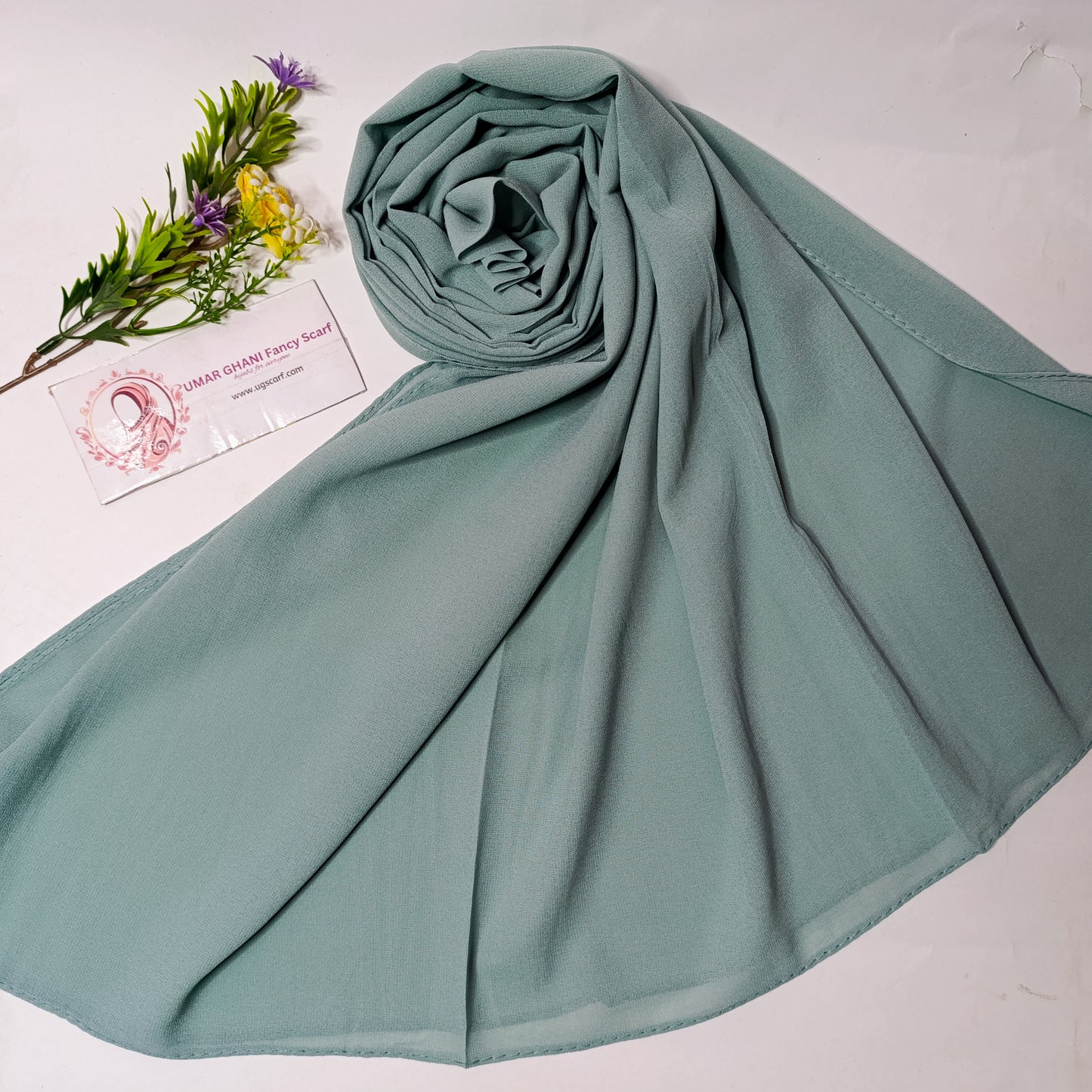 Imported Chiffon Plain Hijab Scarf