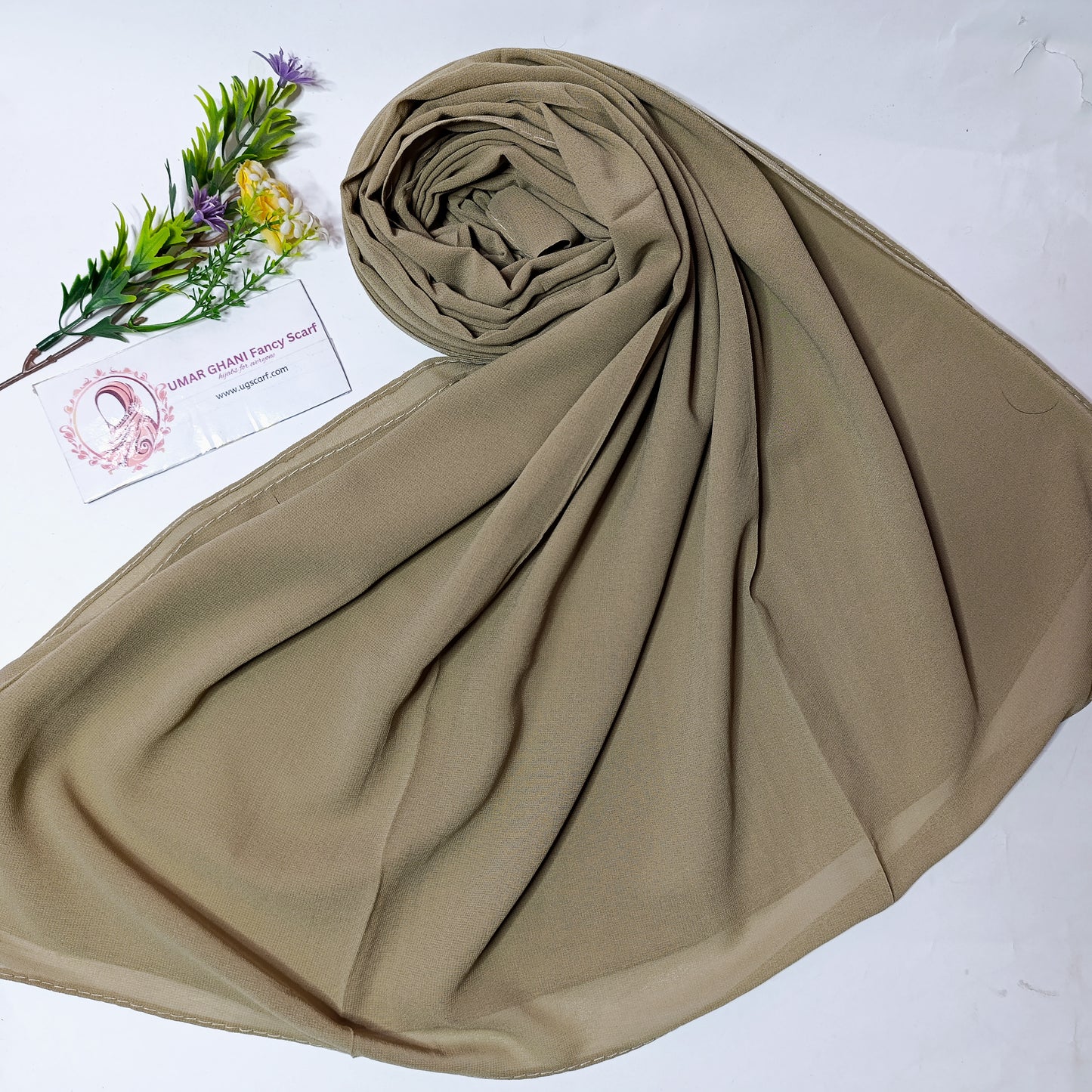 Imported Chiffon Plain Hijab Scarf