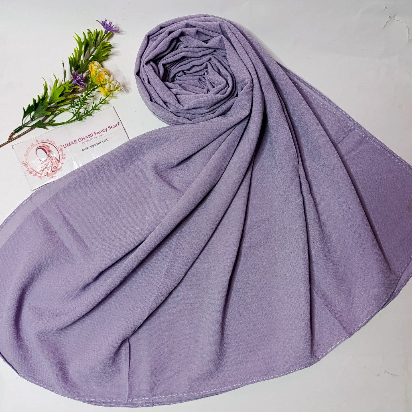 Imported Chiffon Plain Hijab Scarf