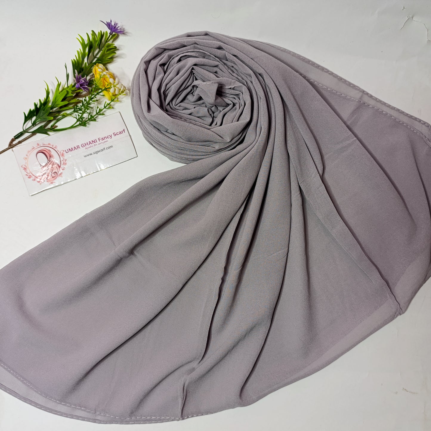 Imported Chiffon Plain Hijab Scarf