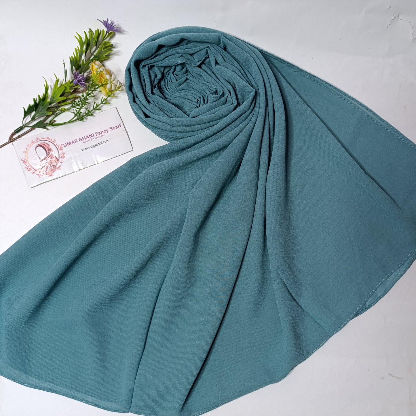 Imported Chiffon Plain Hijab Scarf