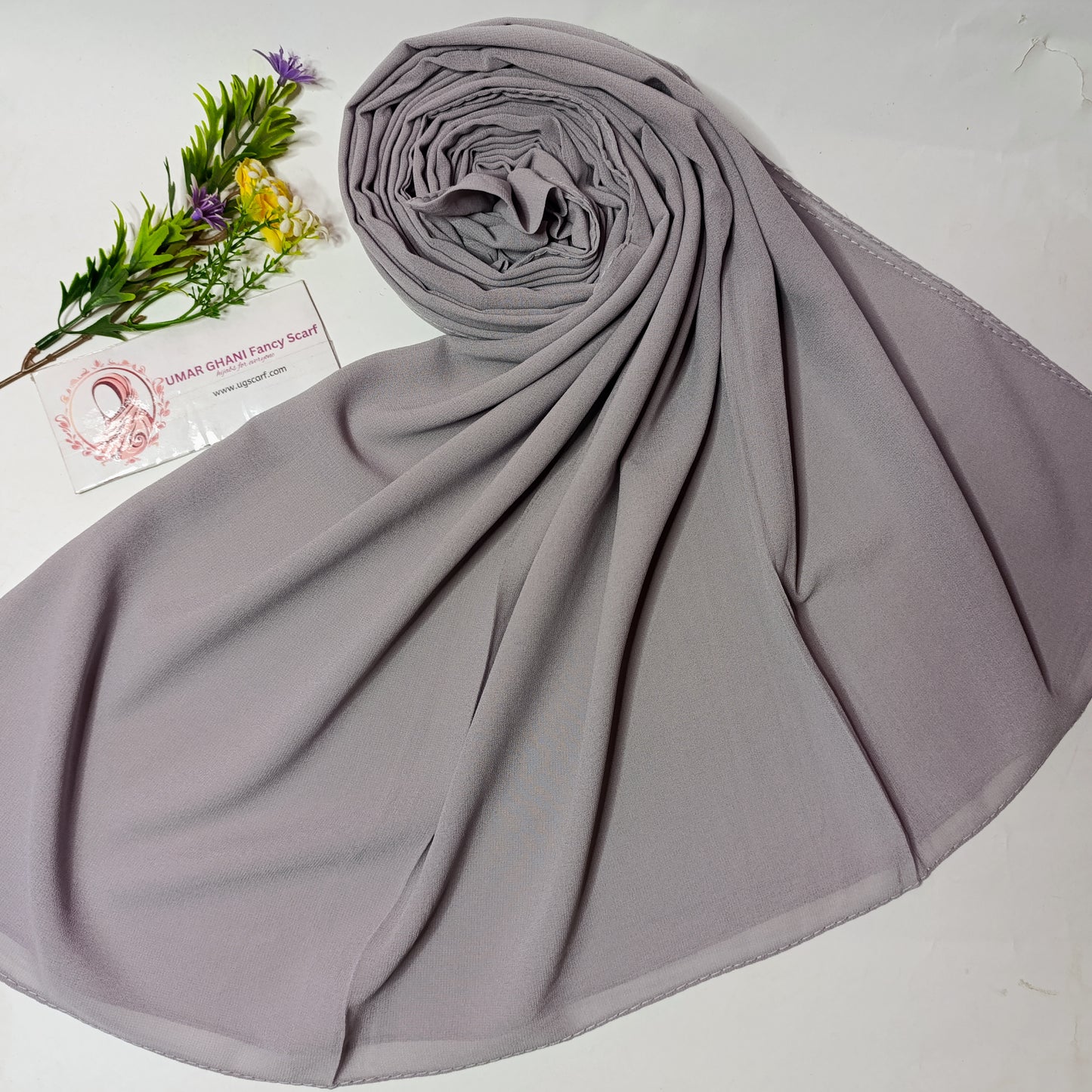 Imported Chiffon Plain Hijab Scarf