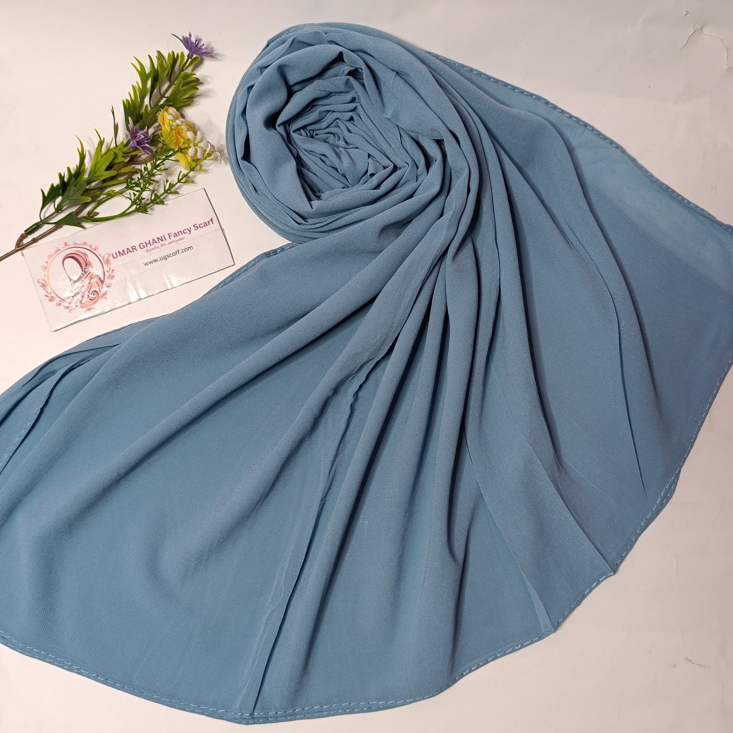 Imported Chiffon Plain Hijab Scarf