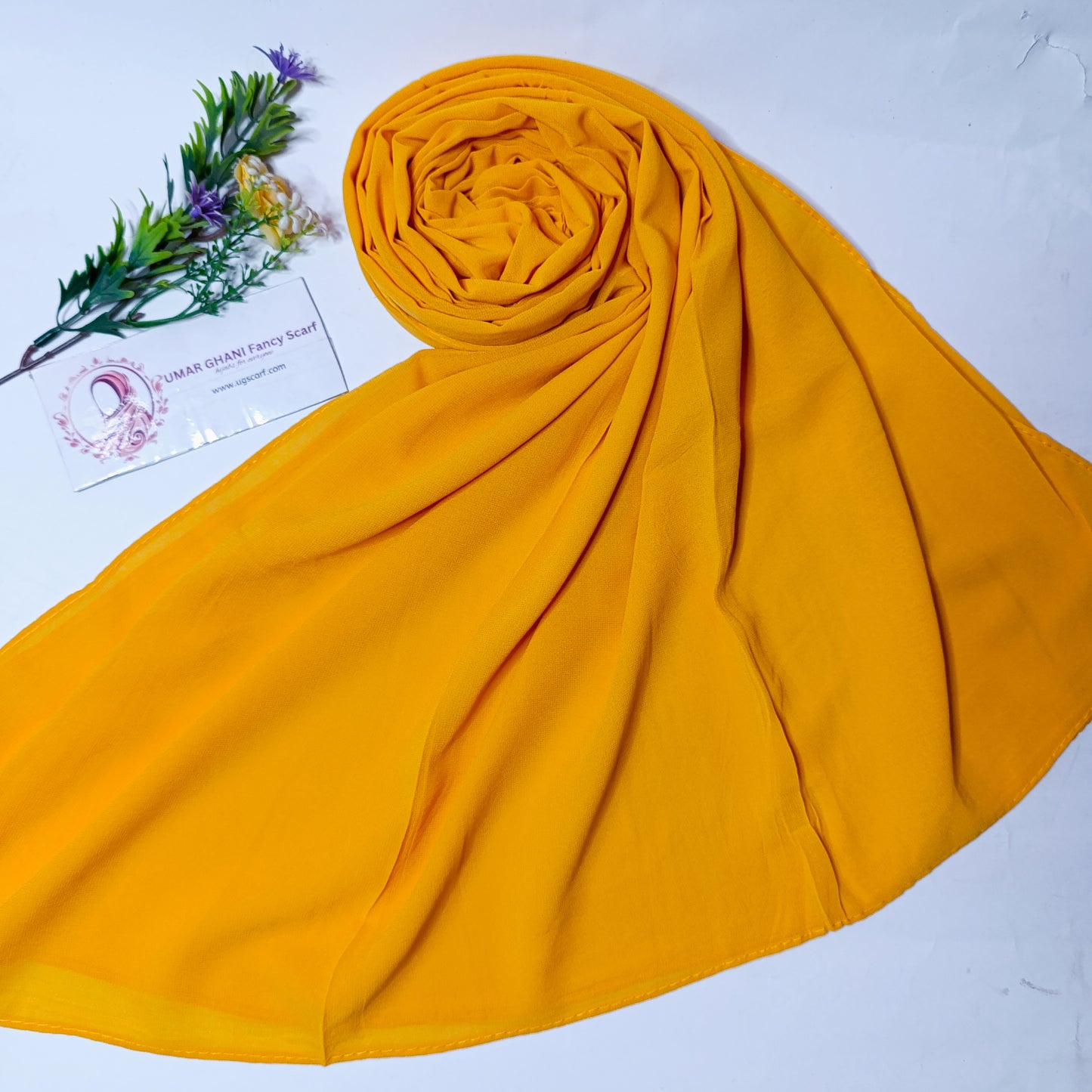 Imported Chiffon Plain Hijab Scarf