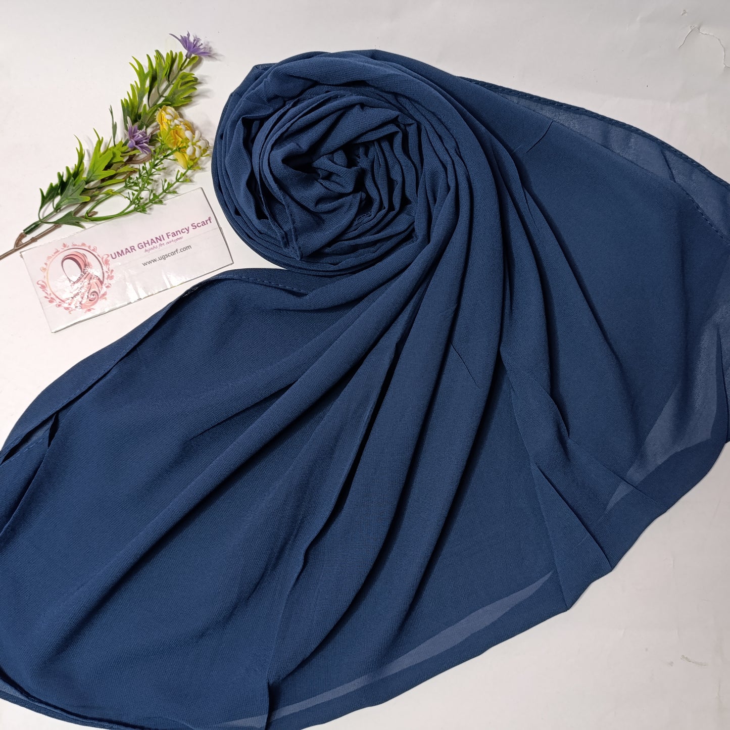 Imported Chiffon Plain Hijab Scarf