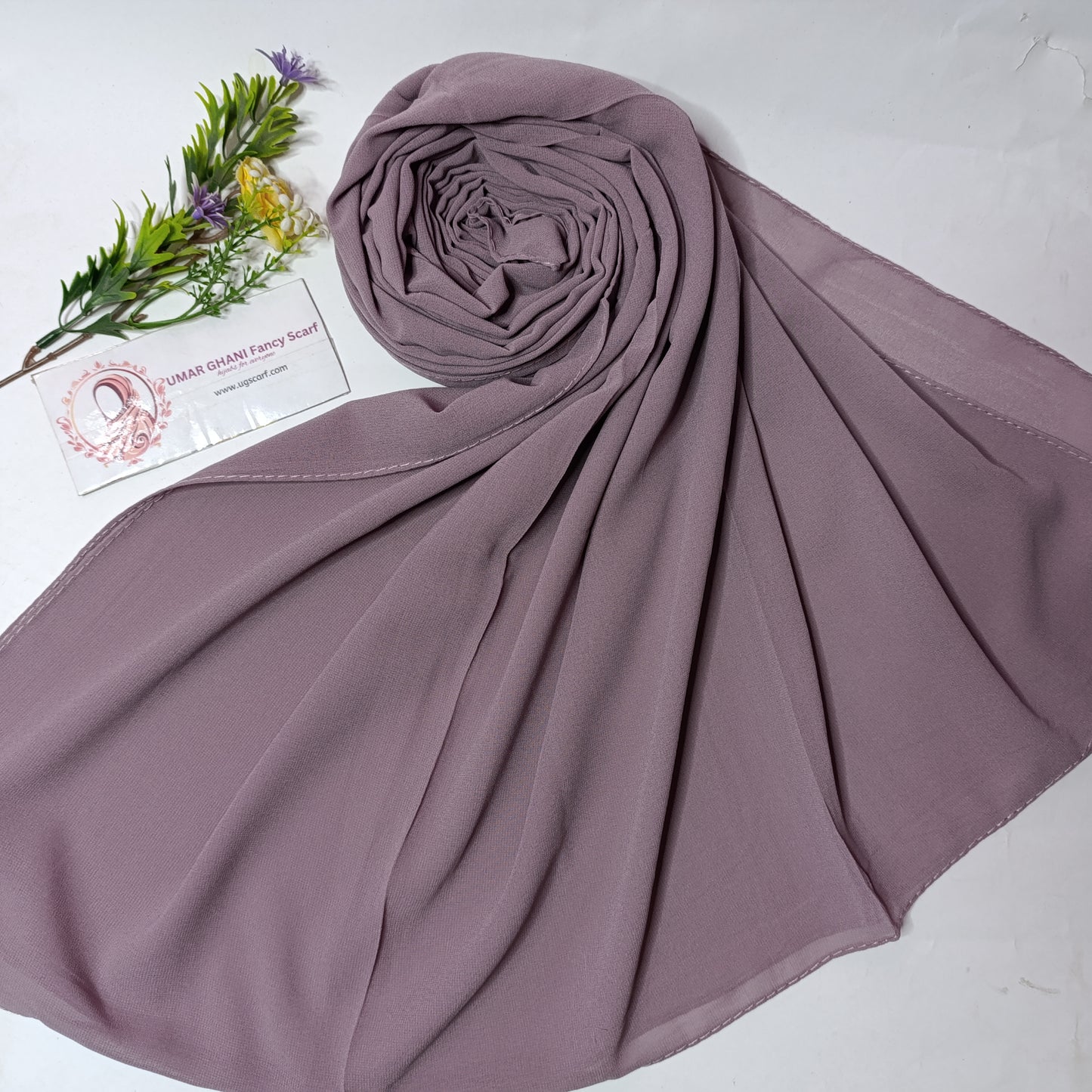 Imported Chiffon Plain Hijab Scarf