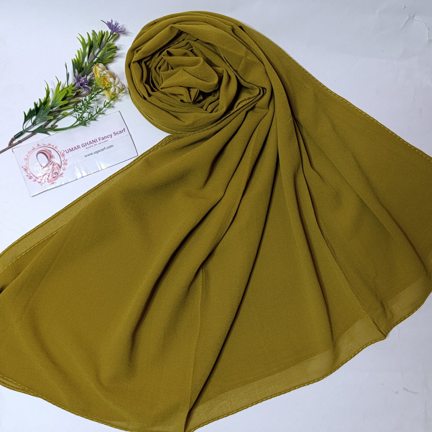 Imported Chiffon Plain Hijab Scarf