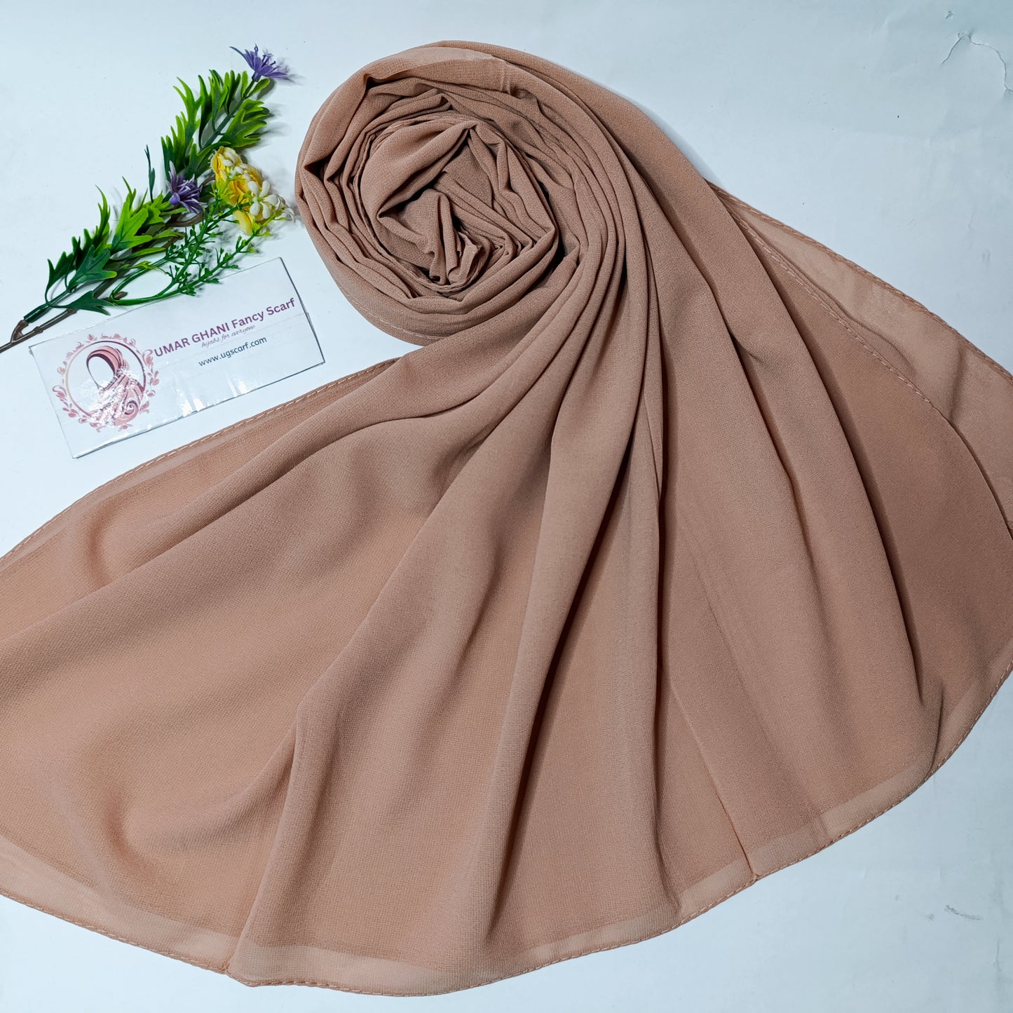 Imported Chiffon Plain Hijab Scarf