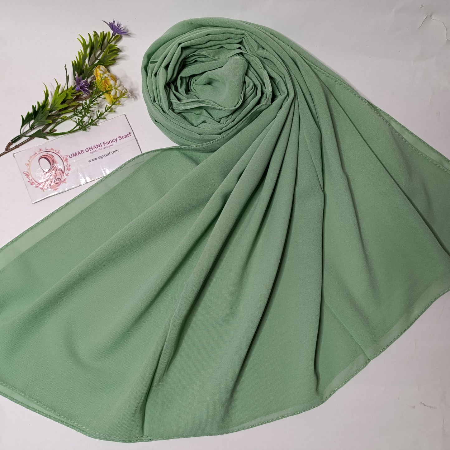 Imported Chiffon Plain Hijab Scarf