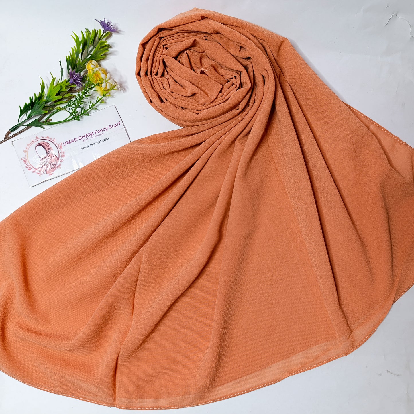 Imported Chiffon Plain Hijab Scarf