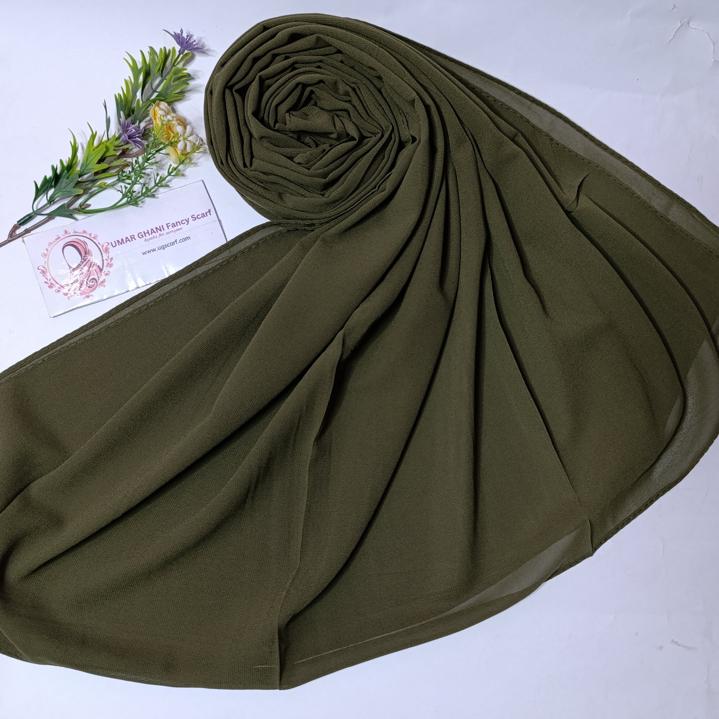 Imported Chiffon Plain Hijab Scarf