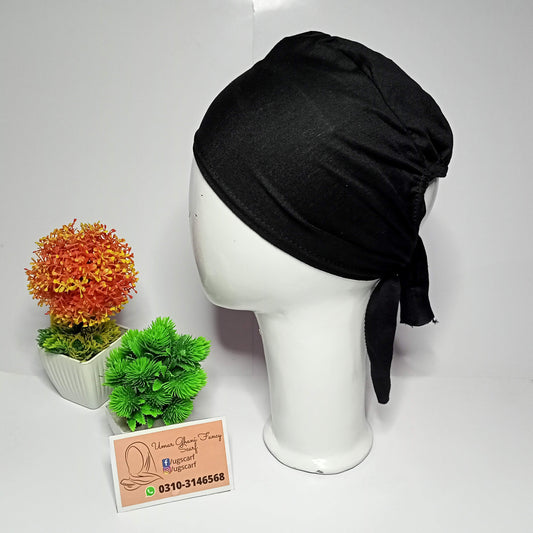 Cotton Viscose Jersey Plain HijabCaps